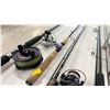 Image 7 : GROUP OF 4 ASSORTED FISHING RODS WITH 4 FISHING REELS