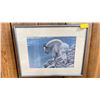 Image 1 : ROBERT BATEMAN "MOUNTAIN GOAT AT KAKWA"  PRINT - APPROX. 14 1/4" X 11 1/4" FRAMED