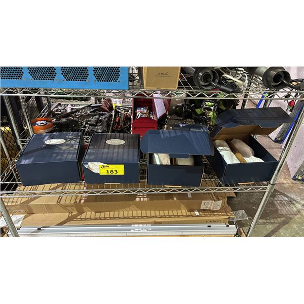 8 STERLING CUT GLASS STEMMED WINE GLASSES