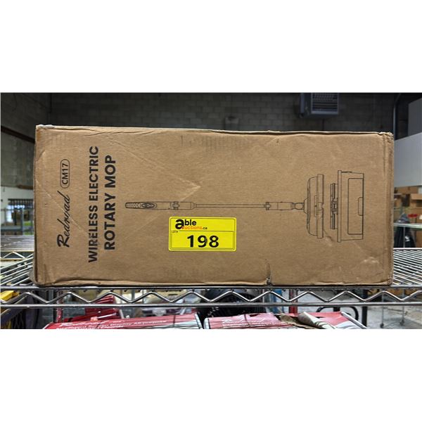 REDROAD CM17 WIRELESS ELECTRIC ROTARY MOP