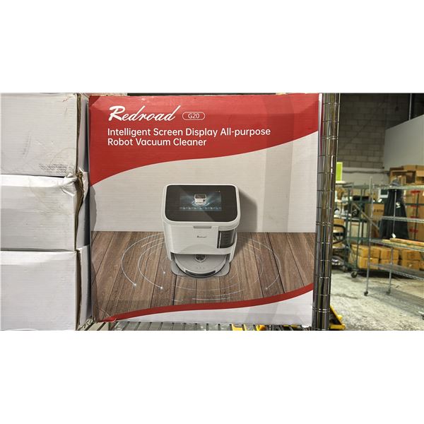 REDROAD G20 INTELLIGENT SCREEN DISPLAY ALL PURPOSE ROBOT VACUUM CLEANER & MOP