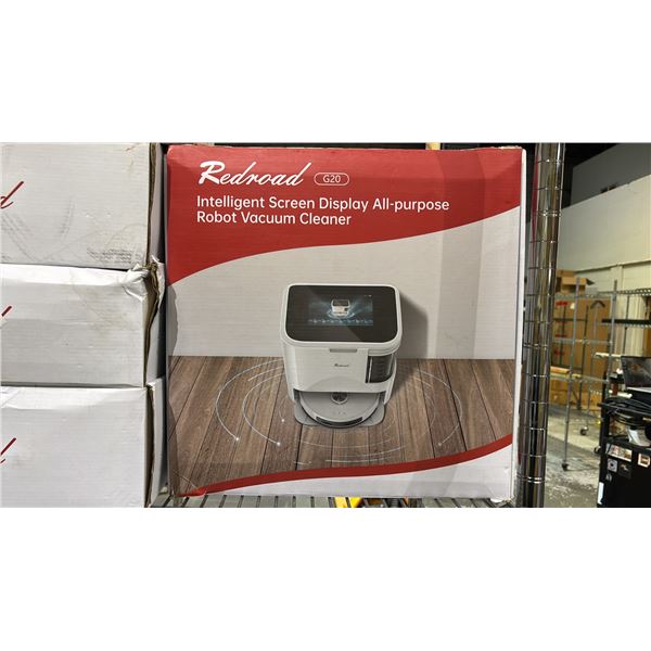 REDROAD G20 INTELLIGENT SCREEN DISPLAY ALL PURPOSE ROBOT VACUUM CLEANER & MOP