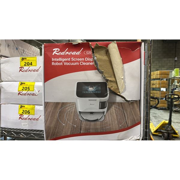 REDROAD G20 INTELLIGENT SCREEN DISPLAY ALL PURPOSE ROBOT VACUUM CLEANER & MOP
