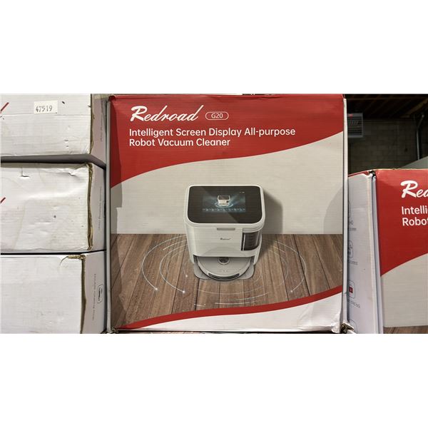 REDROAD G20 INTELLIGENT SCREEN DISPLAY ALL PURPOSE ROBOT VACUUM CLEANER & MOP