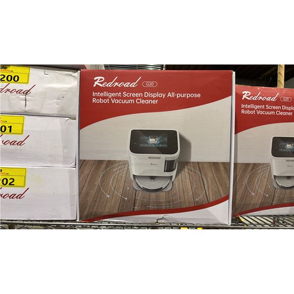 REDROAD G20 INTELLIGENT SCREEN DISPLAY ALL PURPOSE ROBOT VACUUM CLEANER & MOP