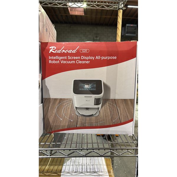 REDROAD G20 INTELLIGENT SCREEN DISPLAY ALL PURPOSE ROBOT VACUUM CLEANER & MOP
