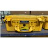 Image 1 : YELLOW PELICAN CASE WITH FOAM INSERTS