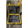 Image 2 : YELLOW PELICAN CASE WITH FOAM INSERTS