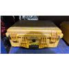 Image 1 : YELLOW PELICAN CASE WITH FOAM INSERTS