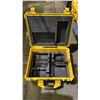 Image 2 : YELLOW PELICAN CASE WITH FOAM INSERTS