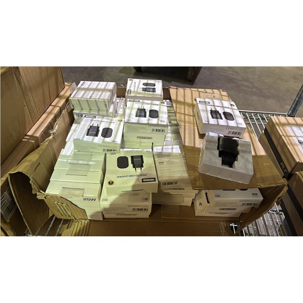 CASE OF JELLICO C35 25W PD USB WALL ADAPTERS FOR USB-C