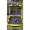 Image 2 : YELLOW PELICAN CASE WITH FOAM INSERTS