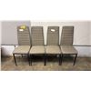 Image 1 : 4 DINING CHAIRS