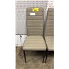 Image 2 : 4 DINING CHAIRS