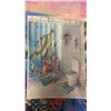 Image 2 : CASE OF SHOWER CURTAIN SETS - SHOWER CURTAIN, TOILET SEAT COVER, FLOOR MAT, COUNTER BATHROOM MAT &