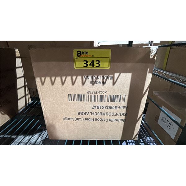 CASE OF LARGE UMBRELLA WINDSHIELD SHADES