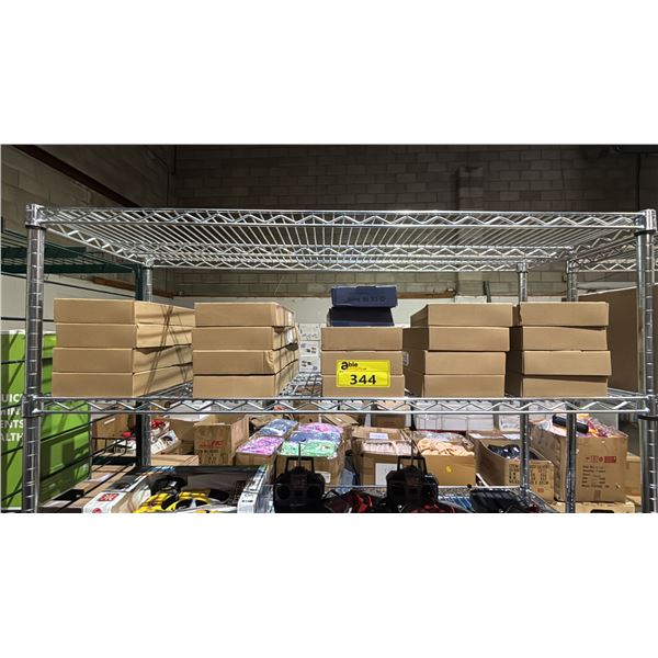 SHELF OF LED DESK LAMPS