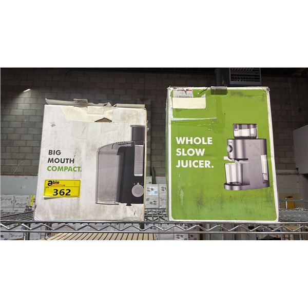 SIFENE CENTRIFUGAL JUICER AMR512 & A WHOLE SLOW JUICER