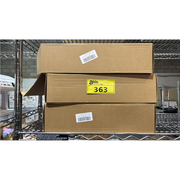 3 BOXES OF HEPA FILTERS