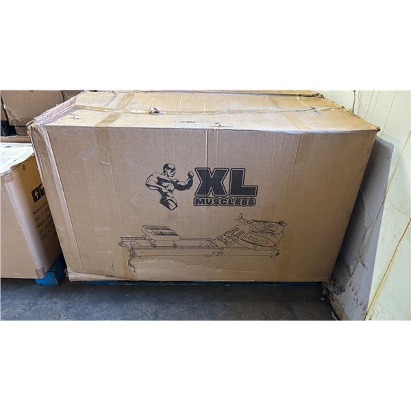 XLMUSCLE88 FOLDABLE ROWING MACHINE *MISSING SEAT*