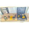 Image 1 : DEWALT 18V CORDLESS DRILL W/2 BATTERIES & CHARGER AND 12V DEWALT CORDLESS DRILL W/CHARGER