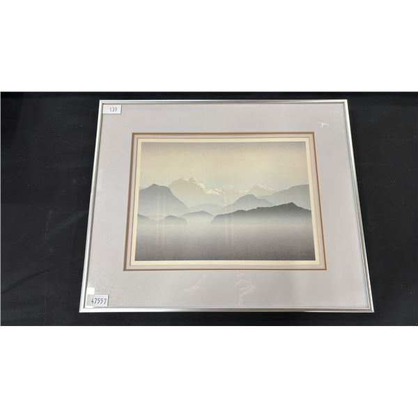 FRAMED WEST COAST PRINT - 19 1/2"W X 16"H