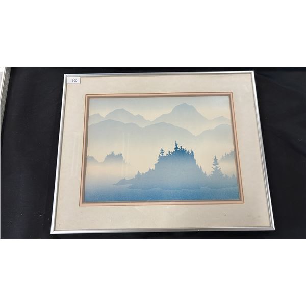 FRAMED WEST COAST PRINT -  20 1/4"W X 16"H