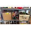 Image 1 : SHELF OF CHRISTMAS DECORATIONS