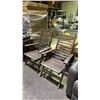 Image 1 : TWO WOODEN FOLDING PATIO CHAIRS