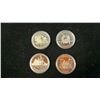 Image 1 : (4) .5 SILVER COINS - 1981, 1587-1987, 1988, 1989