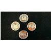 Image 1 : (4) .5 SILVER COINS - 1981, 1587-1987, 1988, 1989