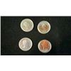 Image 2 : (4) .5 SILVER COINS - 1679-1979, 1875-1975, 1952-1977, 1876-1976