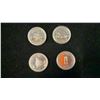 Image 1 : (4) .5 SILVER COINS1875- 1975, 1679-1979, 1952-1977, 1876-1976