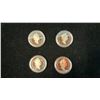 Image 2 : (4) .5 SILVER COINS - 1893-1993, 1873-1998, 1995, 1992