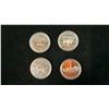 Image 1 : (4) .5 SILVER COINS - 1834-1984, 1980, 1885-1985, 1978