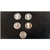Image 2 : (5) .5 SILVER COINS - 1882-1982, 1834-1984, 19801885-1985, 1978