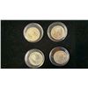 Image 2 : (4) .5 SILVER COINS - 1871-1971, 1873-1973, 1972, 1873-1973