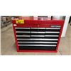 Image 1 : CRAFTSMAN 12 DRAWER TOOL BOX WITH KEY & CONTENTS