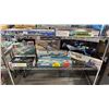 Image 1 : SHELF OF ASSORTED MODEL KITS