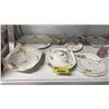 Image 2 : SHELF OF PLATES, BOWLS, TEACUPS, SAUCERS, TABLE RUNNERS & MORE