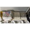 Image 8 : SHELF OF PLATES, BOWLS, TEACUPS, SAUCERS, TABLE RUNNERS & MORE