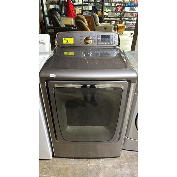 SAMSUNG GREY FRONT ENTRY CLOTHES DRYER