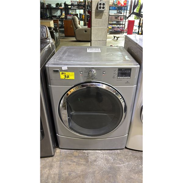 MAYTAG 2000 SERIES GREY FRONT ENTRY CLOTHES DRYER