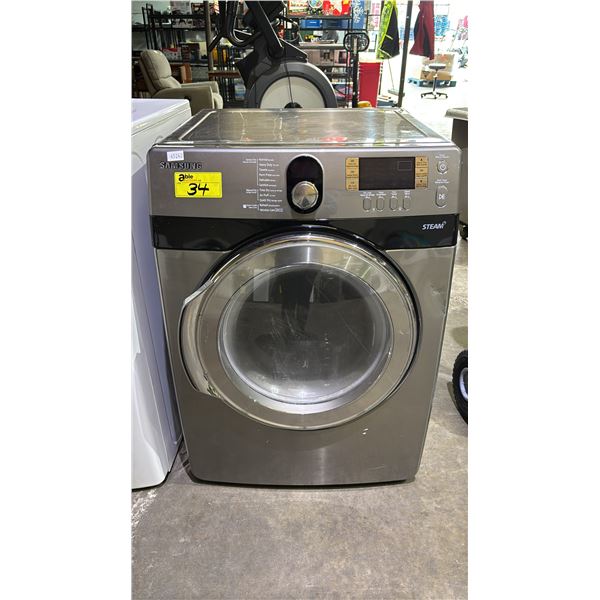 SAMSUNG GHREY FRONT ENTRY CLOTHES DRYER