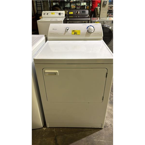 MAYTAG WHITE FRONT ENTRY CLOTHES DRYER