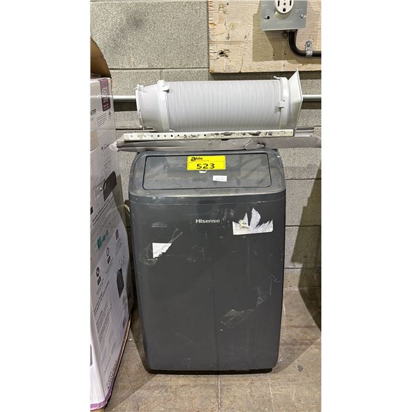 HISENSE PORTABLE AIR CONDITIONER WITH HOSE & WINDOW ATTACHMENT *NO REMOTE*