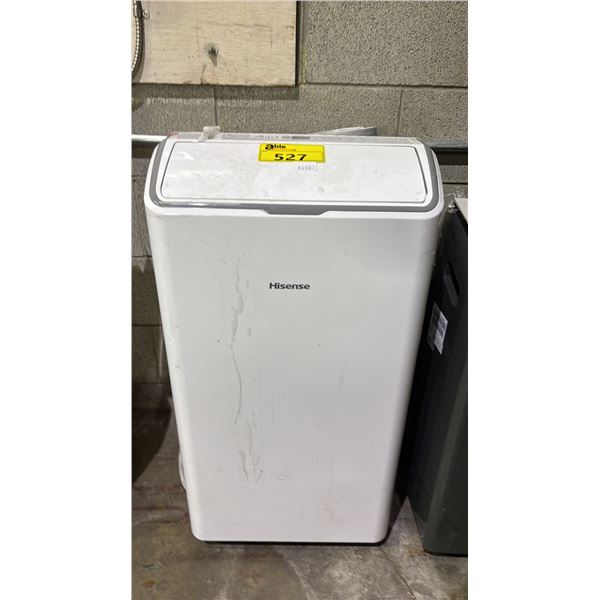HISENSE PORTABLE AIR CONDITIONER WITH HOSE *NO REMOTE/NO WINDOW ATTACHMENT*