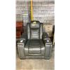 Image 2 : GREY RECLINER *NO POWER CORD/WORKING CONDITION UNKNOWN*