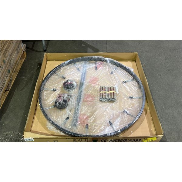 CLASSIC BRASS & BRASS DUST 12 LIGHT CHANDELIER 10552BK-BD *IN BOX*