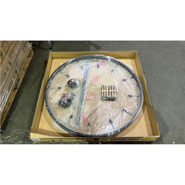 CLASSIC BRASS & BRASS DUST 12 LIGHT CHANDELIER 10552BK-BD *IN BOX*